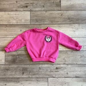Gap | Disney Minnie Mouse Pink Sweatshirt | Size: 2T